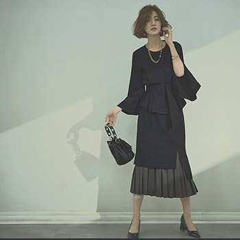 スカートセットアップ｜レディースファッション通販ブランドRUIRUE 