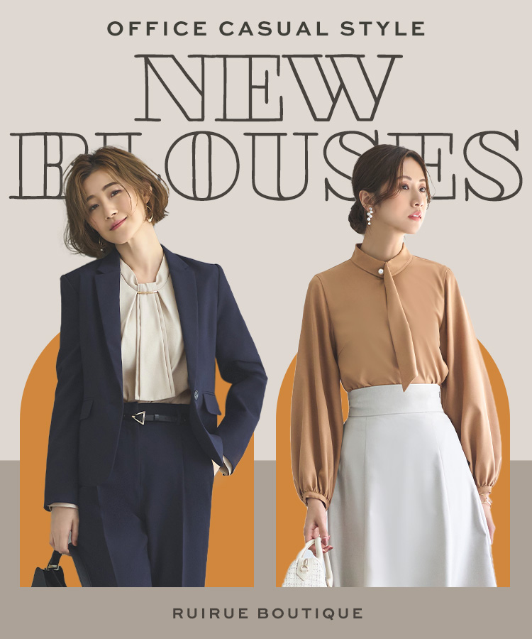 OFFICE CASUAL STYLE -AUTUMN BLOUSES COLLECTION- - レディース